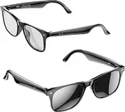 Smart Glasses, AI Bluetooth Glasses for Men Women with Speaker, 163 Languages Translation, Anti Blue Light Sunglasses, 10 Hours Music Play & Long Battery Life