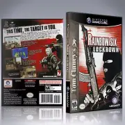 GameCube Replacement Case - NO GAME - Rainbow Six Lockdown