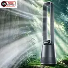 LOVELEDI Tower Fans Bladeless - Pedestal Oscillating Tower Fan for Bedroom, Cool