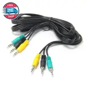 Replacement Audio Cable for 5.1 Channel Logitech Computer Speakers 3.5M