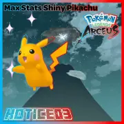 Pokemon Legends: Arceus Shiny Pikachu Max Stats