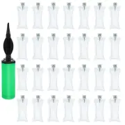 4 x 8inch Air Pillows Plastic Inflatable Air Packaging Bags Clear 100 Pack