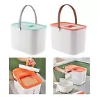 Food Rice Container Kitchen Pantry Container Multifunctional BPA Free with Scoop