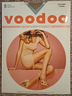 PANTIHOSE VOODOO Glow - SUN KISSED (Flesh) - Size AVERAGE - LOOK!