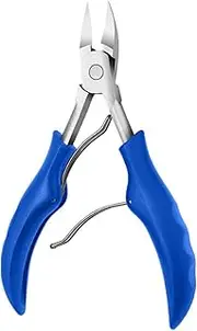 Stainless Steel Nail Clipper Cutter Nail Cuticle Pliers Trimmer Grooming Kit Manicure Set Pedicure Fingernail Toenail Scissors for Ingrown & Thick Nail ALKOY