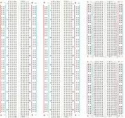 Breadboard Kit Electronics Projects 2x830 Pin 2x400 Pin Circuit Boards Arduino