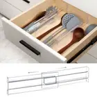 Trasparent Adjustable Drawer Dividers Drawer Separators Tools Socks