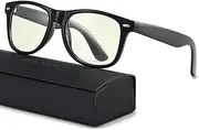 Gysnail Blue Light Blocking Computer Glasses Men/Women, Eye Fatigue Relieve & Better Sleep, Blue Blocker Gaming Glasses