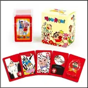 Crayon Shin-chan Hwatoo Cute Korean Traditional Card Game Hwatu Go stop