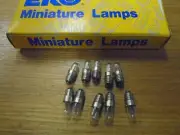 10-PK 335 28V .04A 1.12W MINIATURE BULB Light LAMP Midget Screw GE 28601** NOS
