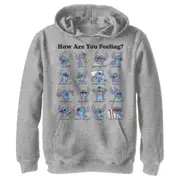 Stitch How Are You Feeling Pull Over Hoodie