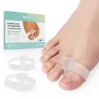 Pack of 12 Bunion Corrector - Gel Toe Separators with 2 Loops - Big Toe Space...