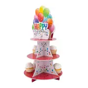 Fun Express Happy Birthday Balloon Party Treat Stand