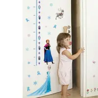 在飛比找樂天市場購物網優惠-FuNFang_迪士尼兒童身高貼量身高尺 牆壁貼