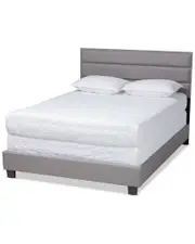 Baxton Studio Ansa Full Size Bed NoSize NoColor