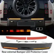 Rear Bumper LED Protector Trim Light Cover For Land Rover Defender 2020-2024 (for: Land Rover)