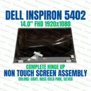 Dell Inspiron 5402 5401 14" FHD LED LCD Screen Complete Assembly Silver