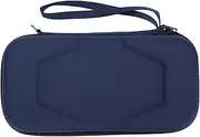 Switch OLED Carrying Case Compatible with Switch & Switch OLED, Portable Travel All Protective Hard Carry Case Fit for Joy Con and Adapter, 20 Game Cards Storage (Dark Blue)