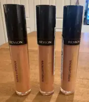 3 REVLON Super Lustrous The Gloss Lip Gloss | 255 Sandstorm | Sealed