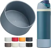 Silicone Boot for Owala Water Bottle 32 oz, Anti-Slip Protective Sleeve for FreeSip/Twist/Flip Water Bottles, BPA Free, Bottom Bumper Cover Protects Water Bottles from Scratches(Denim)