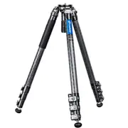 Leofoto Manba Series LVM-324C Carbon Fiber Video Tripod with Flip Lock