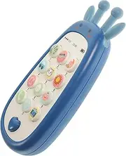 Kisangel 1pc Educational Projection Phone for Washable Bilingual Design with Function Buttons Early Learning Simulation Mobile Phone Safe for Play and Learning