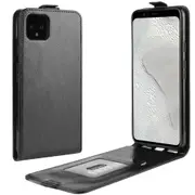 For Google Pixel 4 XL Case Black Vertical Flip PU Leather Protective Cover