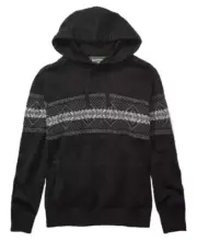 American Eagle AE Softest Sweater Hoodie Charcoal Pullover Men’s Sz L Large NWT