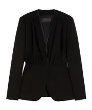 Max Mara Pianoforte Gradi V-Neck Blazer IT40,IT42 black