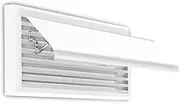 Wind Deflector Side Central Air-Conditioning Windshield, Prevent Direct Blowing, Ceiling Air-Conditioning Windshield, Air Outlet Windshield, Suitable for Home, Office