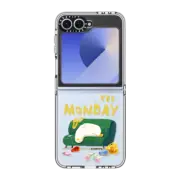 Galaxy Z Flip6 Clear Case Monday
