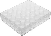 Generic 30pcs Plastic Bottle Storage Organizer Versatile Containers for Medicine Cosmetics and Small Items Portable and Ample Capacity Storage for Home and Travel