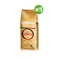 在飛比找PChome24h購物優惠-【LAVAZZA】ORO金牌咖啡豆250gx5