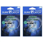 2x Surecatch 60lb Offshore Paternoster Fishing Rig Sharpened Hook