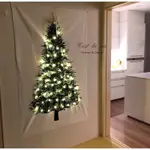 ❄️ PINKZOZI KIDS 아이 現貨亞馬遜INS外貿  聖誕樹 🎄 松樹 掛布 裝飾 聖誕 背景布 簡約 掛毯