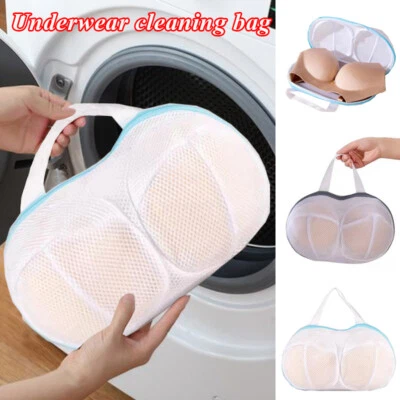 Bra Lingerie Laundry Bag Washing Machine Zipper Mesh Case Protective Wash Bags