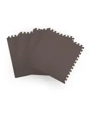 [BoPeep] EVA Foam Play Mat x4 in Coffee