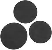 CORHAD Drum Practice Pad Set 3 Pack Silent Drum Heads Double Layer Mute Drum Pads Replacement Drum Heads