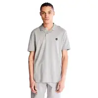 在飛比找森森購物網優惠-Timberland 男款中灰色休閒短袖Polo衫|A24H