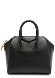 Givenchy Antigona Mini Leather top Handle bag - Black ONE SIZE
