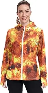 [Caihoyu] Zip Up Hoodie Women Long Sleeve Work Shirts UPF 50+ Sweatshirt For Women Trendy Athletic Jacket Women Hiking