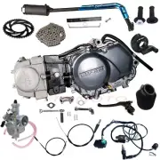 Lifan 125cc 4-stroke Engine Motor w/Sprocket Wiring Kit for ATC70 CT70 CL70 Z50A