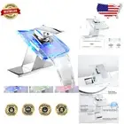Durable Brass LED Waterfall Faucet - Chrome Single Hole for Easy Installation