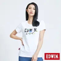 在飛比找蝦皮商城優惠-EDWIN 人氣復刻 超市系列 總匯LOGO短袖T恤(白色)