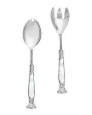 Tiramisu Pearlized Salad Server Set