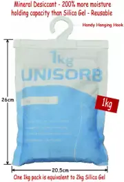Shipping Container/Cargo Desiccant Moisture Absorber 1kg Mineral Dessicant