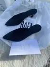 rafa the fete slides Kitten Heels Black Sz 7