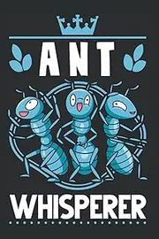 Ants Notebook: Ant Whisperer Farm Fire Ants / 6x9 inches / 120 graph sites