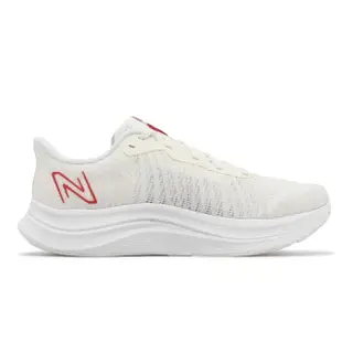 【NEW BALANCE】慢跑鞋 Fuelcell Propel V4 2E 寬楦 男鞋 白 紅 緩震 運動鞋 NB 紐巴倫(MFCPRCB4-2E)