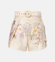 [Zimmermann] Zimmermann Illuminate floral high-rise shorts AU 12 multicoloured